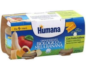 BIO + Humana omog me/ban bio 2x100g