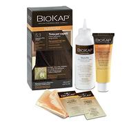 BIO KAP Nutricolor, Tinta capelli Senza Ammoniaca, Colorazione Capelli, Nutre, Colora e Ripara, 3.0 Castano Oro Chiaro, 140ml