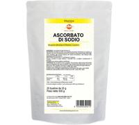 Bio Line Ascorbato Di Sodio - Vitamina C Polvere Pura 500 G (20 Bustine Da 25 G)