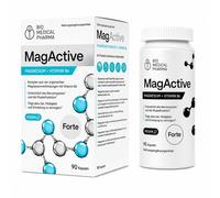 Bio Medical Pharma Capsule Complesso di Magnesio MagActive con Vitamin