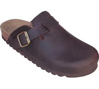 BIO Menphis Sandalo donna chiuso in punta e con suola in Sughero 863 - Leggero e Confortevole - MORO 39