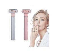 Bio Microelectricity RF Eye Lifting Wand for Face and Neck Beauty Massager 4-in-1 Microcurrent Anti-Aging Device