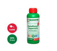 Bio Nova Autoflower Supermix bionova 1L - fertilizzante nutrimento autofiorenti