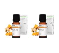 BIO - Olio essenziale Curcuma - 10mL - 100% Puro, Naturale, Chemiotipizzato e Certificato AB/Cosmos - Aroma Labs (Marchio Francese) (Confezione da 2)