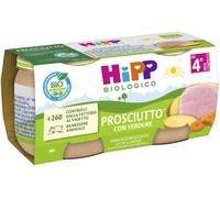 Hipp omogeneizzato prosciutto con verdure 2x80g