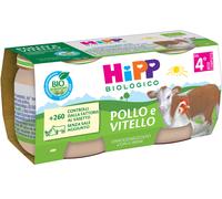 HIPP BIO OMOGENEIZZATO POLLO E VITELLO 2 PEZZI DA 80 G