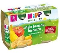 Hipp - Omogeneizzato Mela banana biscotto 2x125g