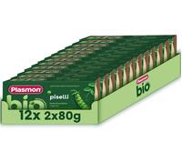 BIO Omogeneizzato Piselli 2X80G (12 Confezioni)