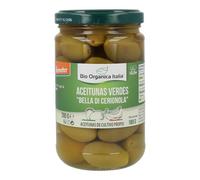 Bio organica italia, Olive verdi bella di cerignola in salamoia bio, 280g
