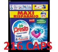 BIO PRESTO. 4X BIO PRESTO 54 POWER CAPS CLASSICO, TOTALE 216 CAPS 801510057843