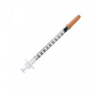 BIO Siringhe 1ML 29g x 12,7mm U-100 in plastica monouso sterile 10 pezzi
