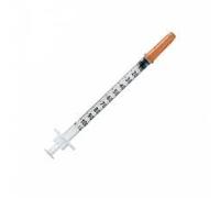 BIO Siringhe 1ML 29g x 12,7mm U 100 in plastica monouso sterile 10 pezzi