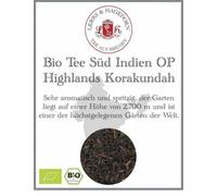 Bio Té Su ̈ D India Chirurgico Highlands Korakundah 1kg