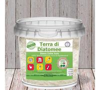 BIO TERRA DIATOMEE 100% farina fossile naturale no calcinata In vaso c/coperchi0