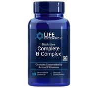 BioActive B-Complex Complete 60 caps Life Extension - Inositol/P-5-P/methyl