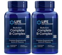 BioActive Complete B-Complex 2X60 caps Life Extension - Inositol/P-5-P/methyl