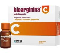Bioarginina C Orale Integratore di L-Arginina e Vitamina C 20 Flaconcini