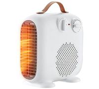 BioAura Termoventilatore 2000W Piccolo Stufe Elettriche Basso Consumo Stufetta Elettrica da Bagno Scaldino Elettrico Portatile Silenziosa Para Ufficio Dormitorios Soggiorno