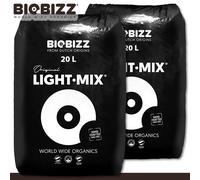 Biobizz 2 X 20 L Light-Mix Terriccio Organico Per Piante Con Perlite