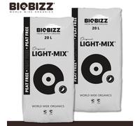 Biobizz 2x20L Light-Mix Terriccio Organico Senza Torba