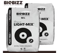 Biobizz 2x50L Light-Mix Terriccio Organico Senza Torba