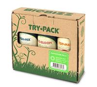 BioBizz Try Pack Outdoor Kit 3 fertilizzanti per crescita fioritura piante
