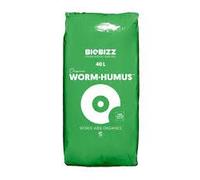 BioBizz - Worm-Humus, humus di lombrico biologico, All-Mix/Light-Mix, compost organico (1 pezzo, Worm-Humus, 40 L)