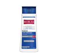 Bioblas Shampoo Erboristico Anticaduta con Balsamo Antiforfora Zinco + Mentolo 360 ml