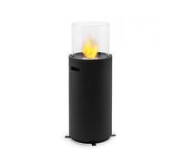 Biocamino BLUMFELDT Fiamme Tamburo, 1 livelli di calore, Telecomando, Nero