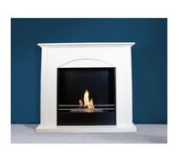 Biocamino da Pavimento Firenze mod. Bianco Tecno Air System