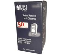 STRISCE MISURAZIONE GLICEMIA VTRUST TD-4279 GLUC 50 PEZZI