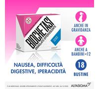 Biochetasi Granulato Effervescente per disturbi gastrici 18 bustine
