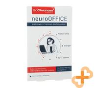 Biochronoss Neurooffice 30 Pillole Mentale Gioco Energia BOOST Nervoso Sistema