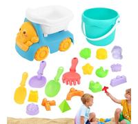 Biock Toys Kids - Set Di Giocattoli Da Spiaggia Da 19 Pezzi, Strumenti Da Gioco A Sabbia All'aperto | Ambiente Amicity Snowfield Adventures Summer Water Toy, Forniture Per L'intrattenimento Estivo Per