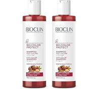 BIOCLIN Bio-Color Protect Shampoo Post Colore - 200 ml - Per Capelli Colorati o Trattati - Con Olio di Argan e Pantenolo - Nutre Illumina e Protegge - Delicato sulla Cute Sensibile (Confezione da 2)