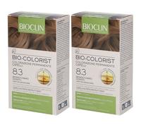 BIOCLIN Bio-Colorist 8.3 Biondo Chiaro Dorato 2x1 pz Lozione per capel