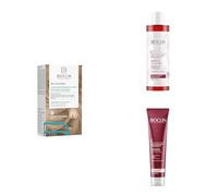 BIOCLIN Bio-Colorist Bundle Post Colore: Colorazione Permanente Biondo Chiarissimo 9 + Shampoo 200 ml + Maschera 100 ml - senza ammoniaca, con Olio di Argan - Nutre, Protegge e Illumina