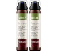 BIOCLIN Bio-Colorist Spray Ritocco Castano Mogano - 75ml - Copertura Istantanea della Ricrescita Con Olio di Argan e Pantenolo - Risultato Naturale, Non Macchia e si Rimuove con lo shampoo
