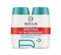 Bioclin Deo Control Roll On Deodorante Ipersudorazione Bipack, 2 x 50ml