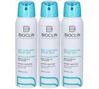 Bioclin Deo Control Spray Dry Deodorante Sudorazione Intensa 3x150 ml