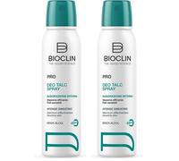 BIOCLIN Deo Pro Talc Spray - 150 ml - Deodorante Senza Alcol Ideale per Sudorazi
