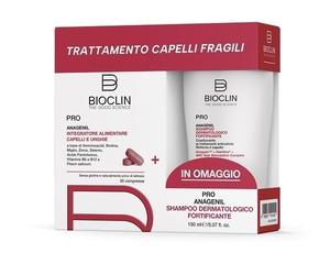 Bioclin PRO Anageli Kit Anticaduta 30 Compresse + Shampoo 150ml