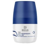 BIOCLIN PRO ANTI TRASPIRANTE ROLL-ON 5GG 20 ML - Trattamento per Sudorazione Eccessiva e Cattivi Odori - Con Sali di Alluminio Attivati, Prebiotico e Niacinamide - No alcol e no profumo