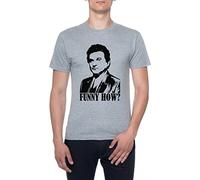 BIOCLOD Quei Bravi Ragazzi Joe Pesci Divertente Come Uomini Maglietta Grigio Girocollo Men T-Shirt Grey Round Neck