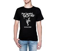 BIOCLOD The Black Parade Uomini Maglietta Nero Girocollo Men T-Shirt Black Round Neck S