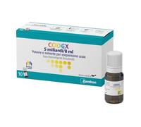 BIOCODEX Codex 5 Miliardi Saccharomyces boulardii 10 flaconcini