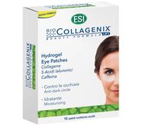 ESI, Biocollagenix Hydrogel Eye Patches, 10 Patch Occhi con Collagene, Caffeina e Acido Ialuronico per Ridurre le Occhiaie, Offre una Pelle Elastica e un Contorno Occhi Luminoso, Formula Idratante