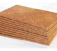 Biocork - Pannelli di sughero biondo agglomerato dimensioni 50x100cm spessori da 1 a 8cm per cappotti interni/esterni e isolamento termoacustico di tetti/soffitti/pareti/pavimenti (1cm - conf. da 5mq)