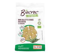 Biocroc Mini Gallette Di Mais Al Rosmarino Senza Glutine 40g