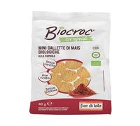 Biocroc - Mini Gallette di Mais Biologiche alla Paprika